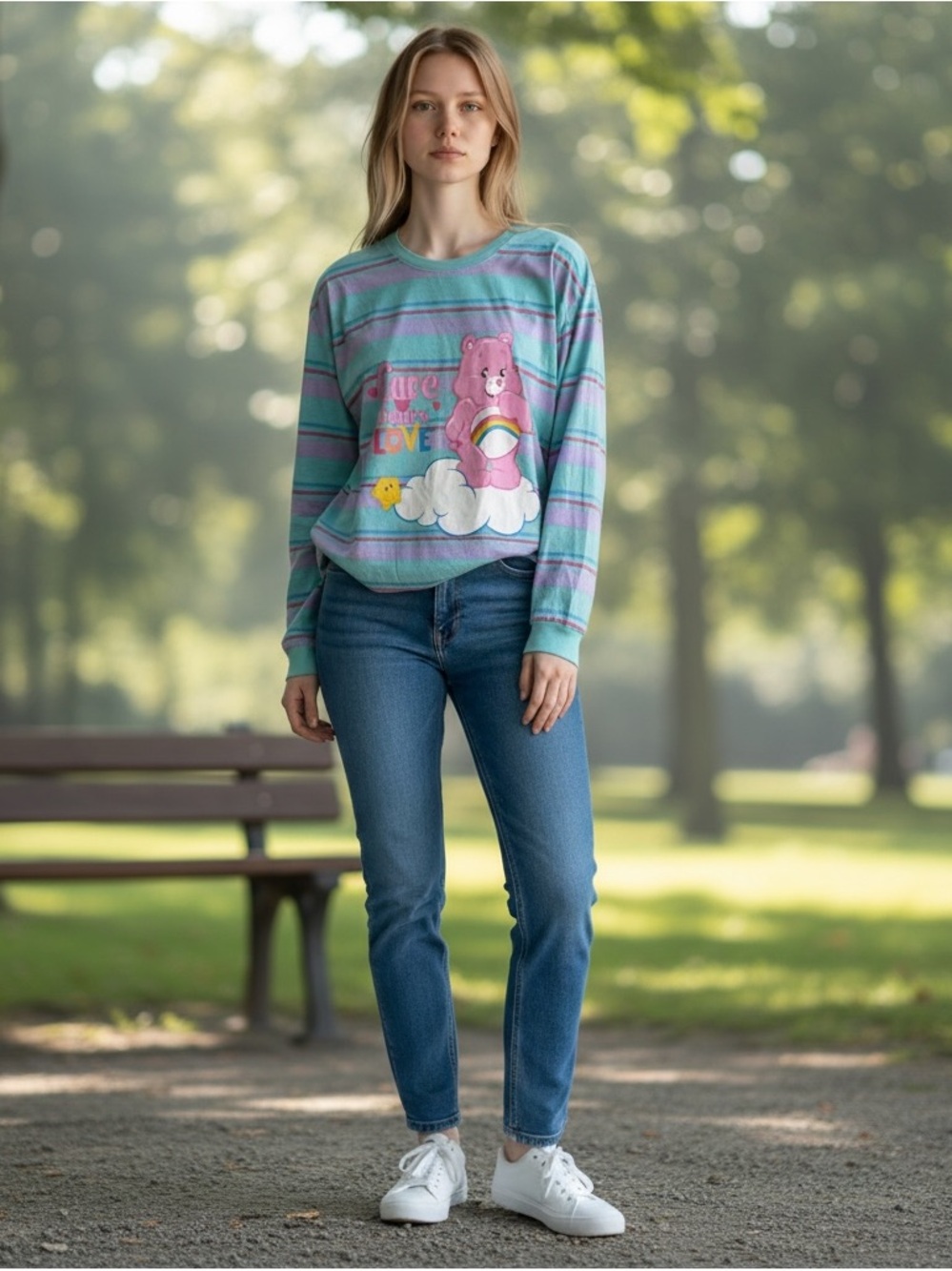Zara Care Bear Long Sleeve Tee